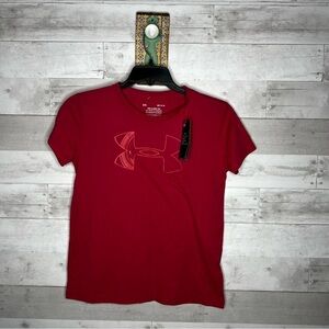NEW Under Armour Pink Heatgear Athletic Top